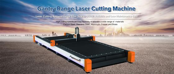 高生産性 3000-30000W ギャントリー Cnc ファイバーレーザー 切断機 大型