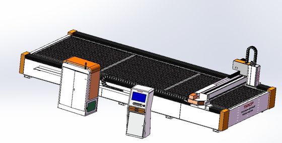 精密ヤスカワ サーボモーター シプカット制御シート メタルファイバーレーザー切断機