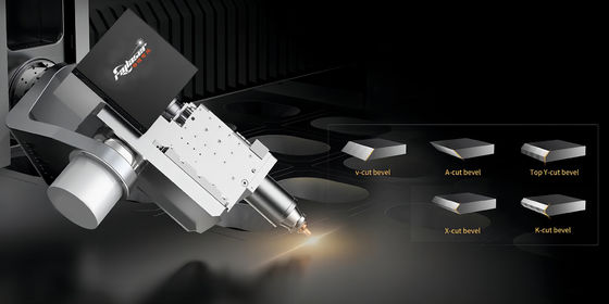3000W/6KW ファイバーレーザー切断機 健康的な健康的な保護通知
