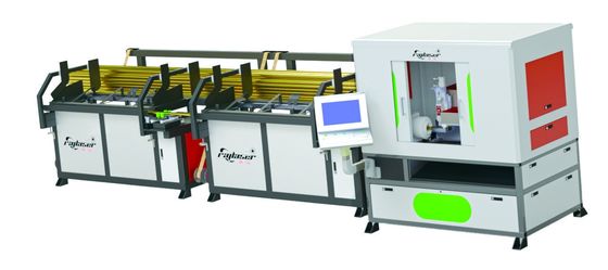 鉄管管用ファイバーレーザー切断機 1kw 2kw 3kw 回転装置付き
