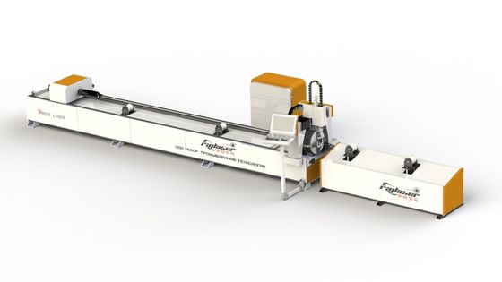 プレートとチューブのための2100KG重量ファイバーレーザー切断機 MAX Raycusレーザーソース