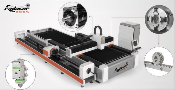 高生産性の金属パイプとシートファイバーレーザー切断機 1325 3015 2000w